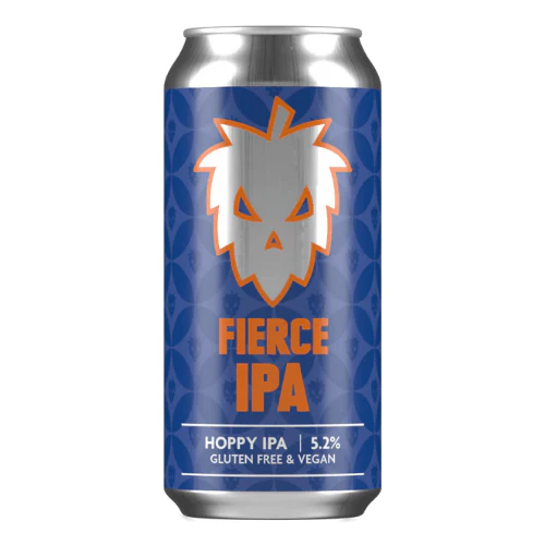 Fierce Beer Fierce IPA Gluten Free & Vegan Hoppy IPA Cans 12x440ml