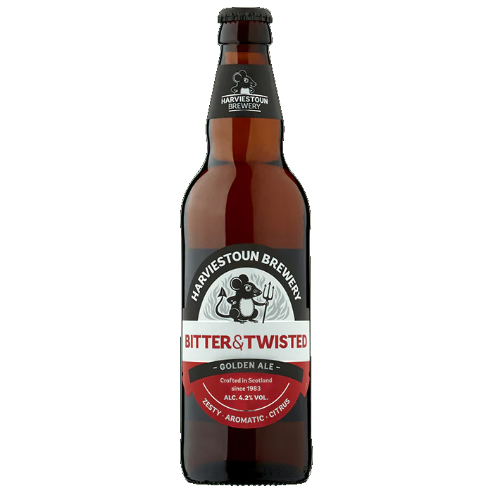 Harviestoun Bitter & Twisted Golden Ale 8x500ml