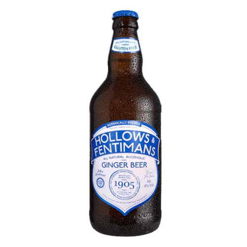 Hollows & Fentimans Ginger Beer 8x500ml