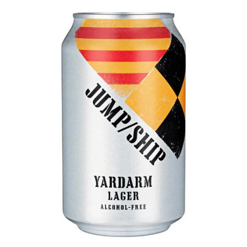 Jump Ship Yardarm Lager Cans 24x330ml