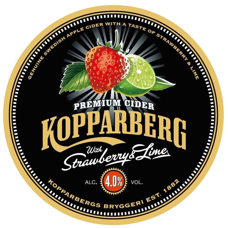 Kopparberg Strawberry & Lime 30L Keg