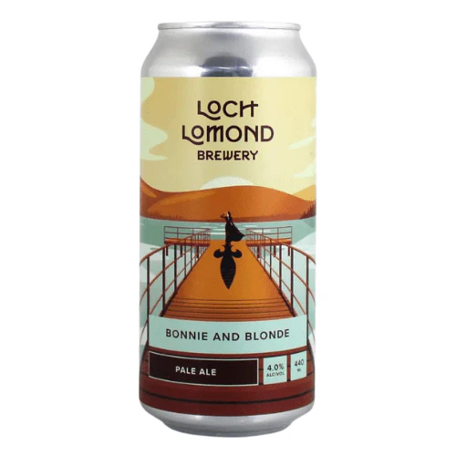 Loch Lomond Brewery Bonnie and Blonde Pale Ale Cans 12x440ml