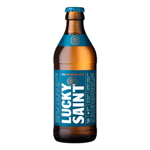 Lucky Saint 0.5% Unfiltered Lager 20x330ml