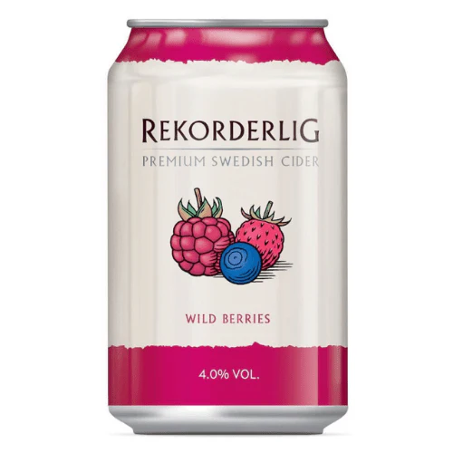 Rekorderlig Wild Berries Cider Can 24x330ml