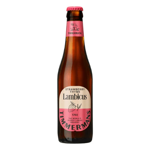 Timmermans Strawberry & Thyme 12x330ml